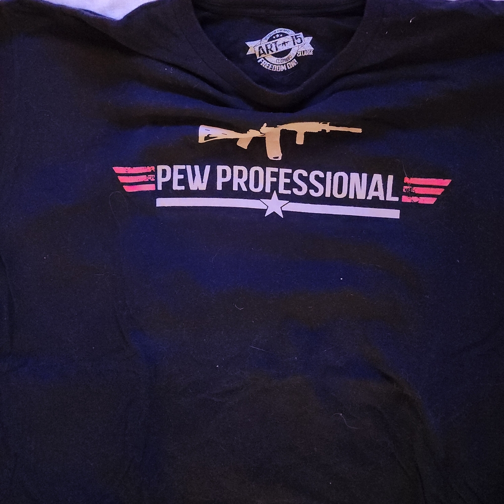 Black Rifle Coffee Company Pew Professional T-Shirt XXL VERY RARE